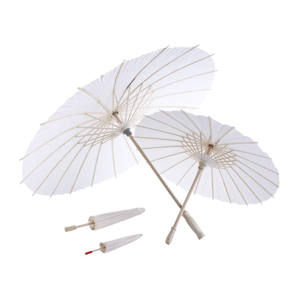 Photography Umbrella - クラシックなベビーシャワー装飾DIY手作りウェディング誕生日ペイント用品写真撮影小道具紙傘ダンス小道具