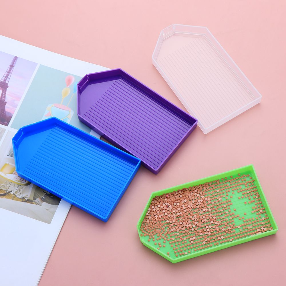 Photography Geometry - ダイヤモンド塗装用大容量プラスチックプレート,DIY刺embroideryアクセサリー,大型ドリルプレート