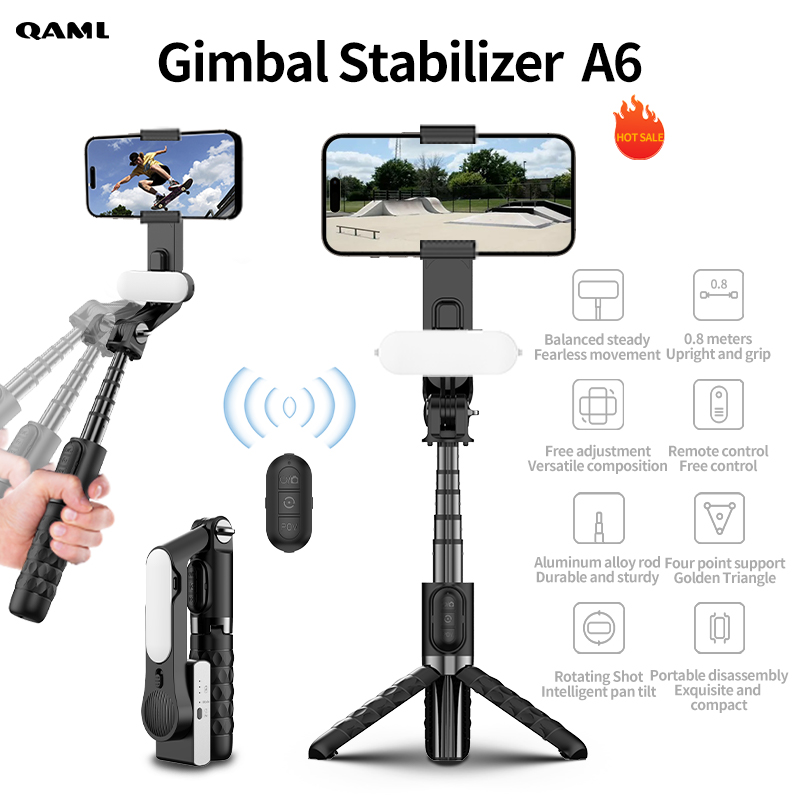 Photography Basics - QAML A6 2025 1 軸ハンドヘルド ジンバル
