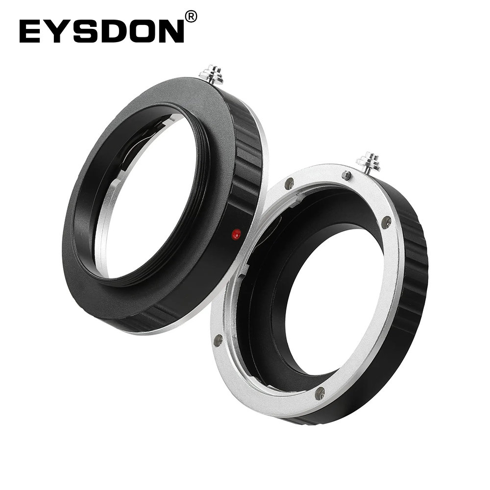 Lens Adapter Ring - EYSDON M42/M48 から EOS カメラレンズアダプターリングマウントコンバーター、天体望遠鏡天体写真用のキヤノン EOS