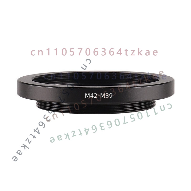Lens Adapter Ring - 1個 M39からM42ソリッドヘビーメタルアダプターリング L39 LTM用 ライカレンズからペンタックスM42用