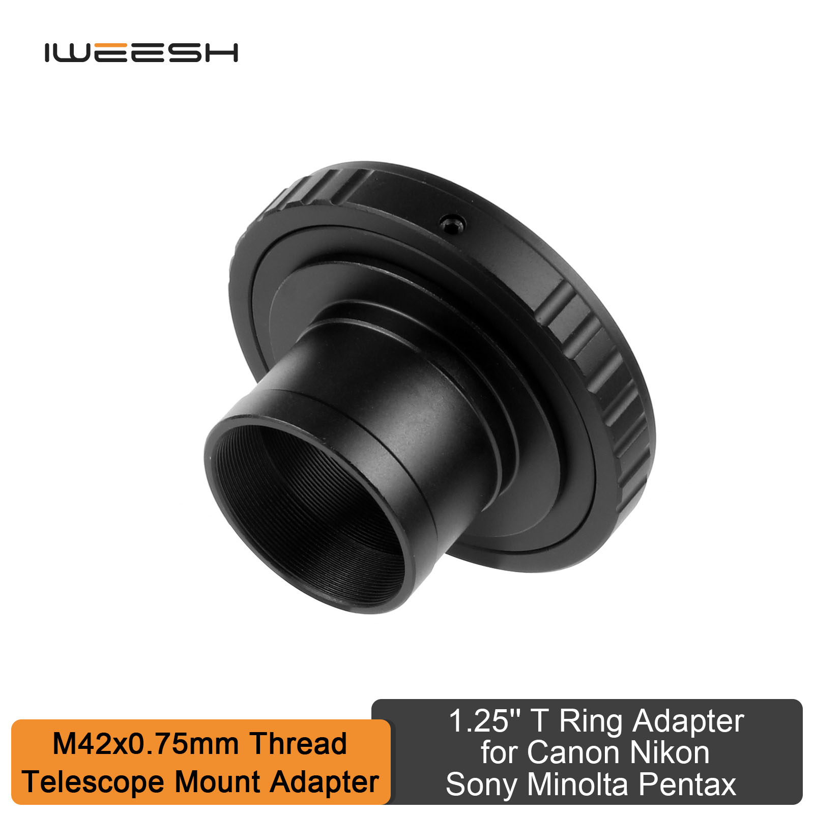 レンズアダプター 1.25インチ M42 x0.75 Tリン - Lens Adapter Ring のレビューと価格