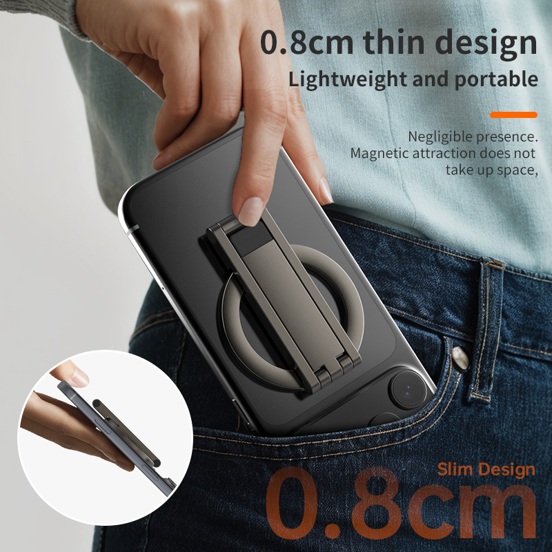 磁石式の金属製スマートフォン用三脚スタンド。自撮り棒としても - Photography Basics のレビューと価格