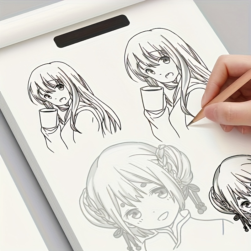 アニメキャラクター線画描き方ブック 初心者向け | 48ペー - Photography Book のレビューと価格