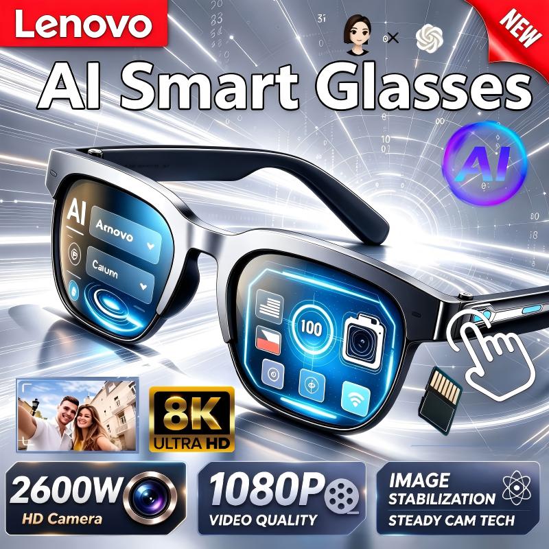 Lenovo AIスマートグラス：AI翻訳機能、26MP H - Photographic Memory のレビューと価格